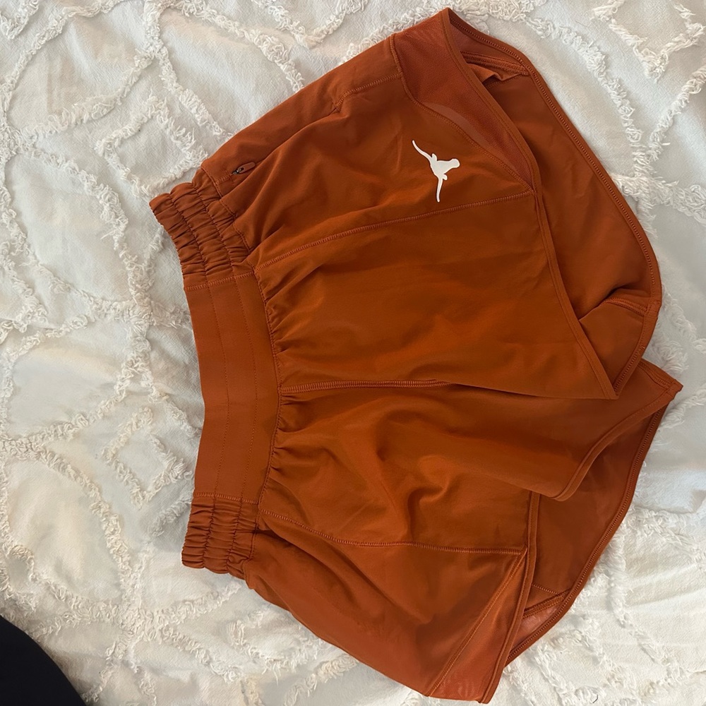 Burnt Orange Athletic Shorts